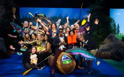 Salesforce Admins take pic at a Salesforce World Tour