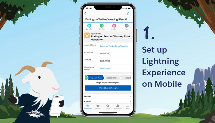 Set Up Lightning Experience on Mobile - Salesforce Admins