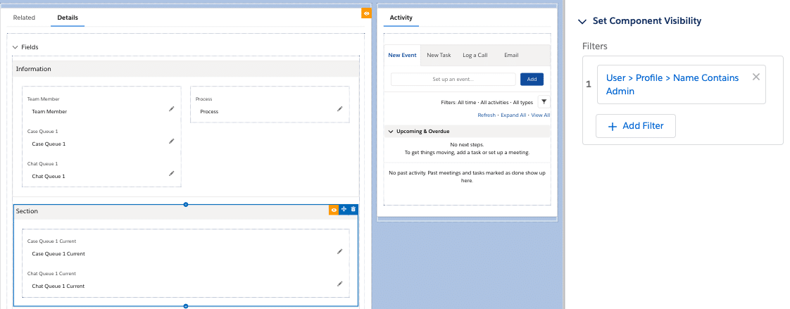 assign queue in flow salesforce