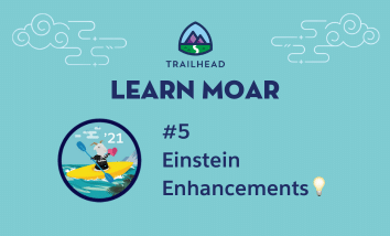 Lear Moar Blog 5: Einstein Enhancements