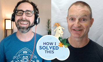 Image of Marc Baizman and Stephen Brown for our "How I Solved This" blog post and video.