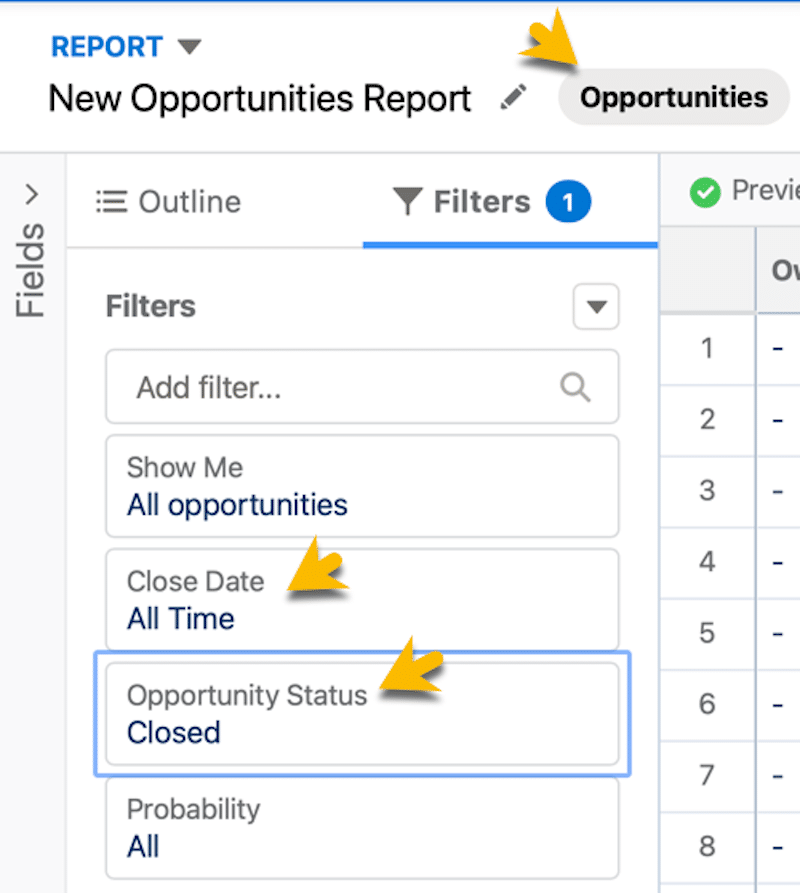 A report on opportunities. 