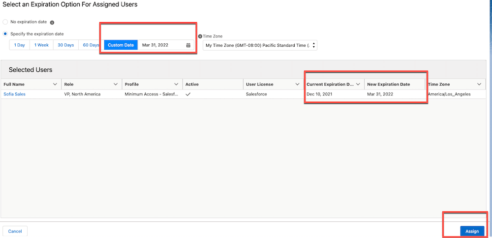 what is assignment availability code expiration date