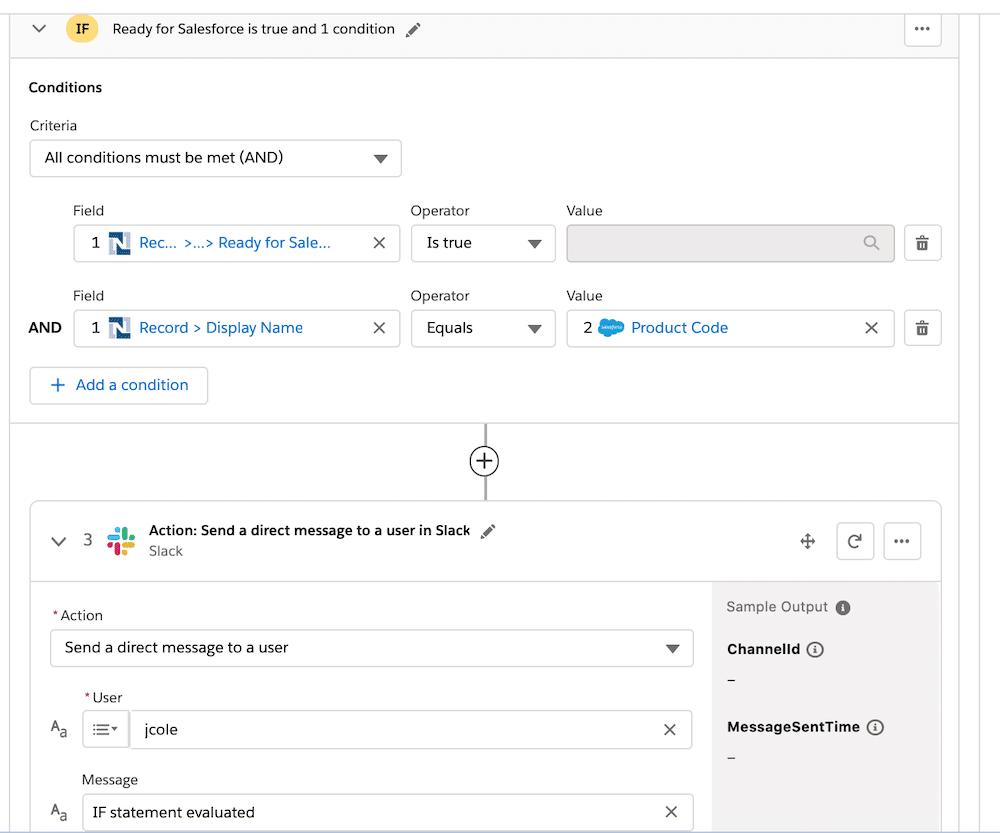 Building and deploying the composer flow. 