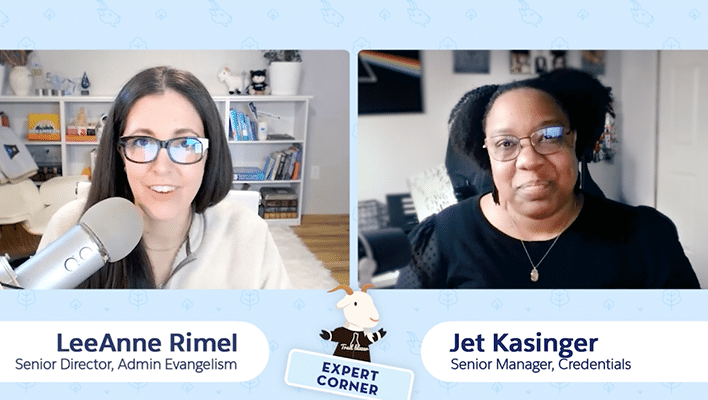 LeeAnne Rimel and Jet Kasinger in a new episode of "Expert Corner."