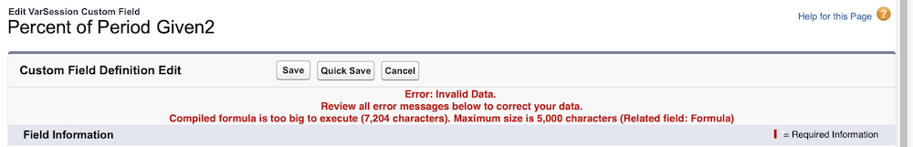 Error: Compiled formula is too big to execute. (7,204 characters) Maximum size is 5,000 characters