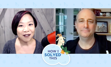 Jennifer Lee and Michael Kolodner in a new episode of "How I Solved This."