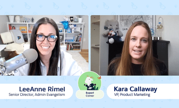 LeeAnne Rimel and Kara Callaway in a new episode of "Expert Corner."