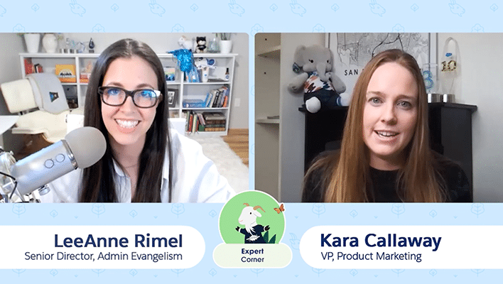 LeeAnne Rimel and Kara Callaway in a new episode of "Expert Corner."