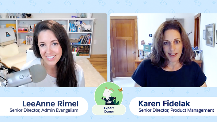 Karen Fidelak and LeeAnne Rimel in a new episode of "Expert Corner."