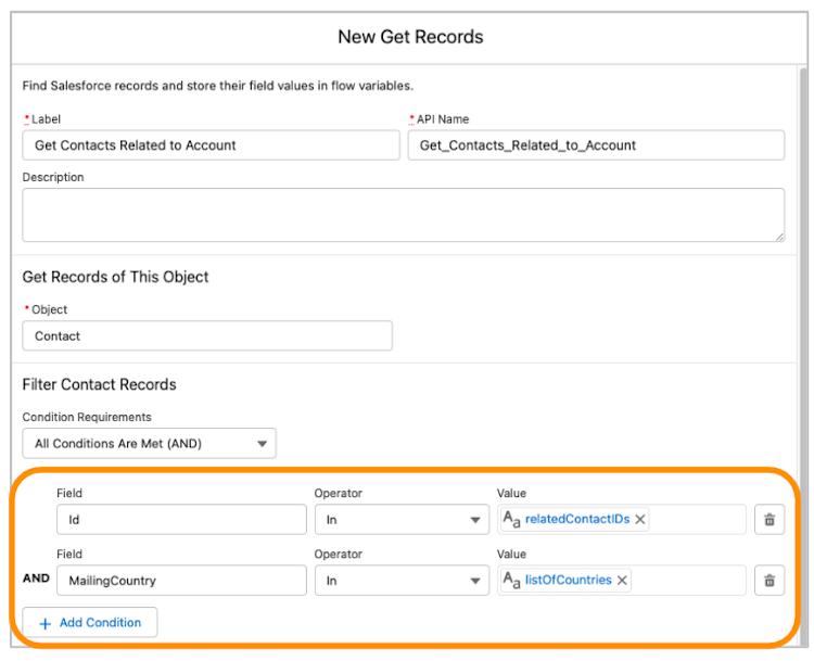 New query field. 