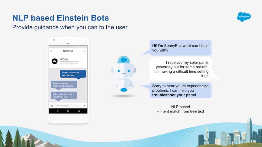 NLP-based Einstein Bots Introduction