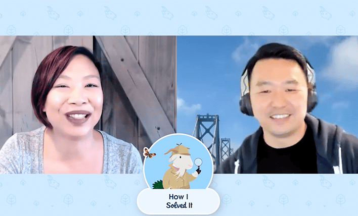 Jennifer Lee and Gordon Lee in a new How I Solved It episode