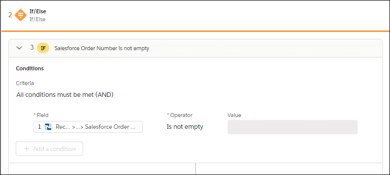 Node block within MuleSoft Composer Flow