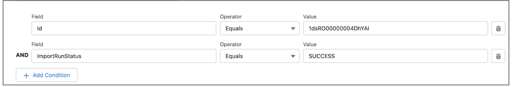 Configure conditions for Record-Triggered Flow.