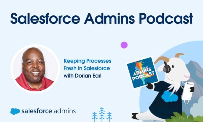 Dorian Earl on the Salesforce Admins Podcast