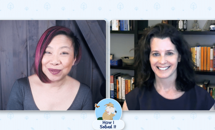 Jennifer Lee and Kim Strauss on a new episode of How I Solved It.