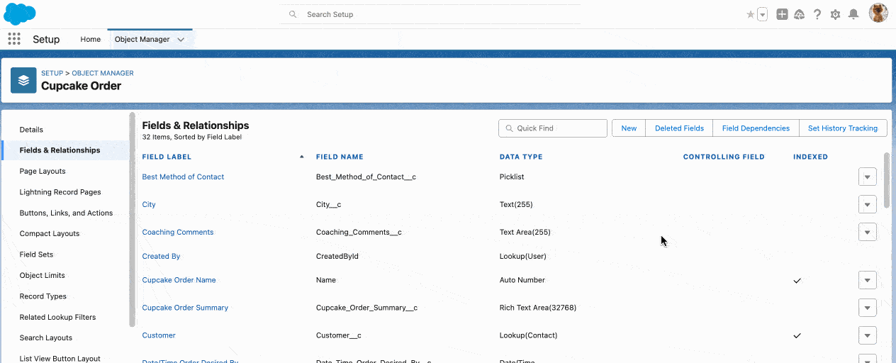 New setup page in the new field wizard to add the new field to a Dynamic Forms-enabled Lightning record page.