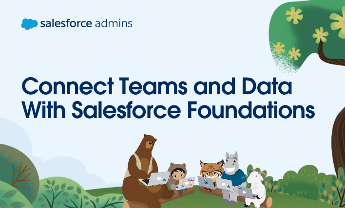 Connect teams and data with Salesforce Foundations