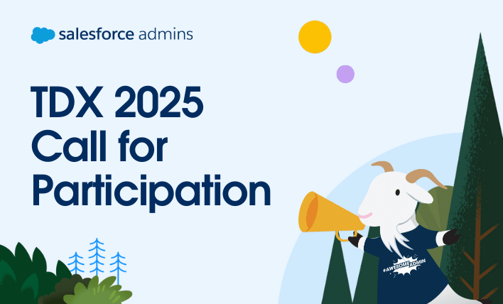 TDX 2025 call for participation