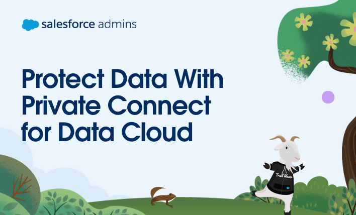 Protect data With Private Connect for Data Cloud