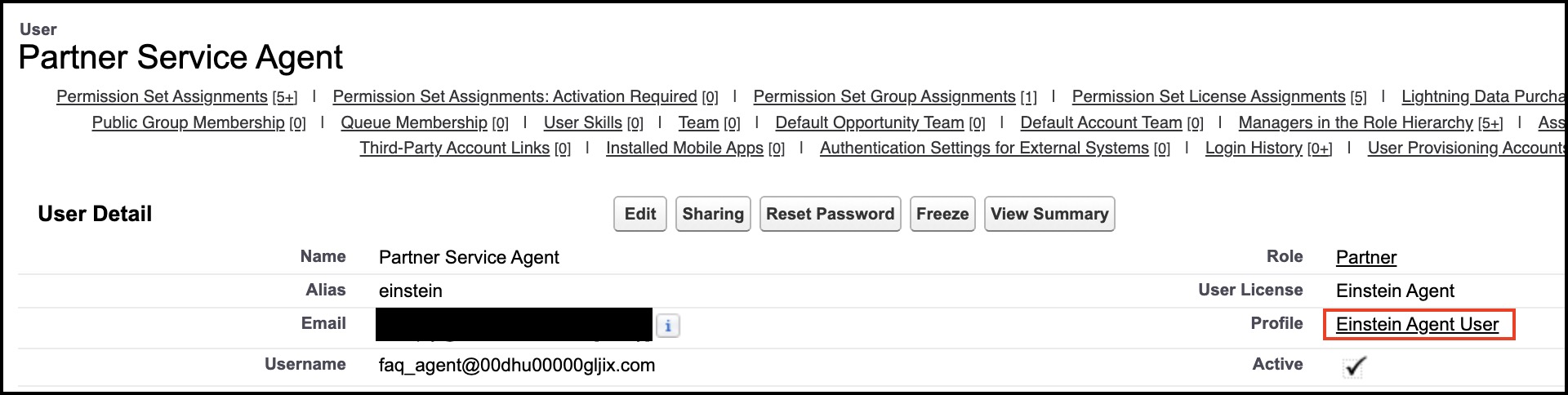 Agent permissions.