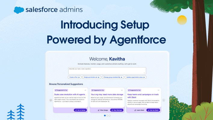 Introducing Setup Powered by Agentforce