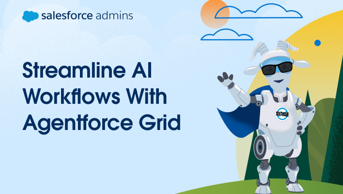 streamline AI workflows with agentforce grid