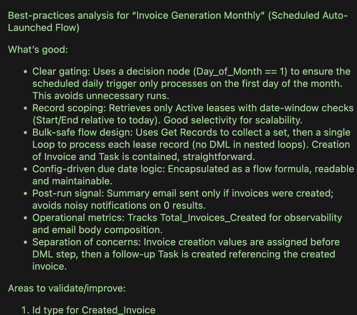 Vibes Review of Flow Best Practices.