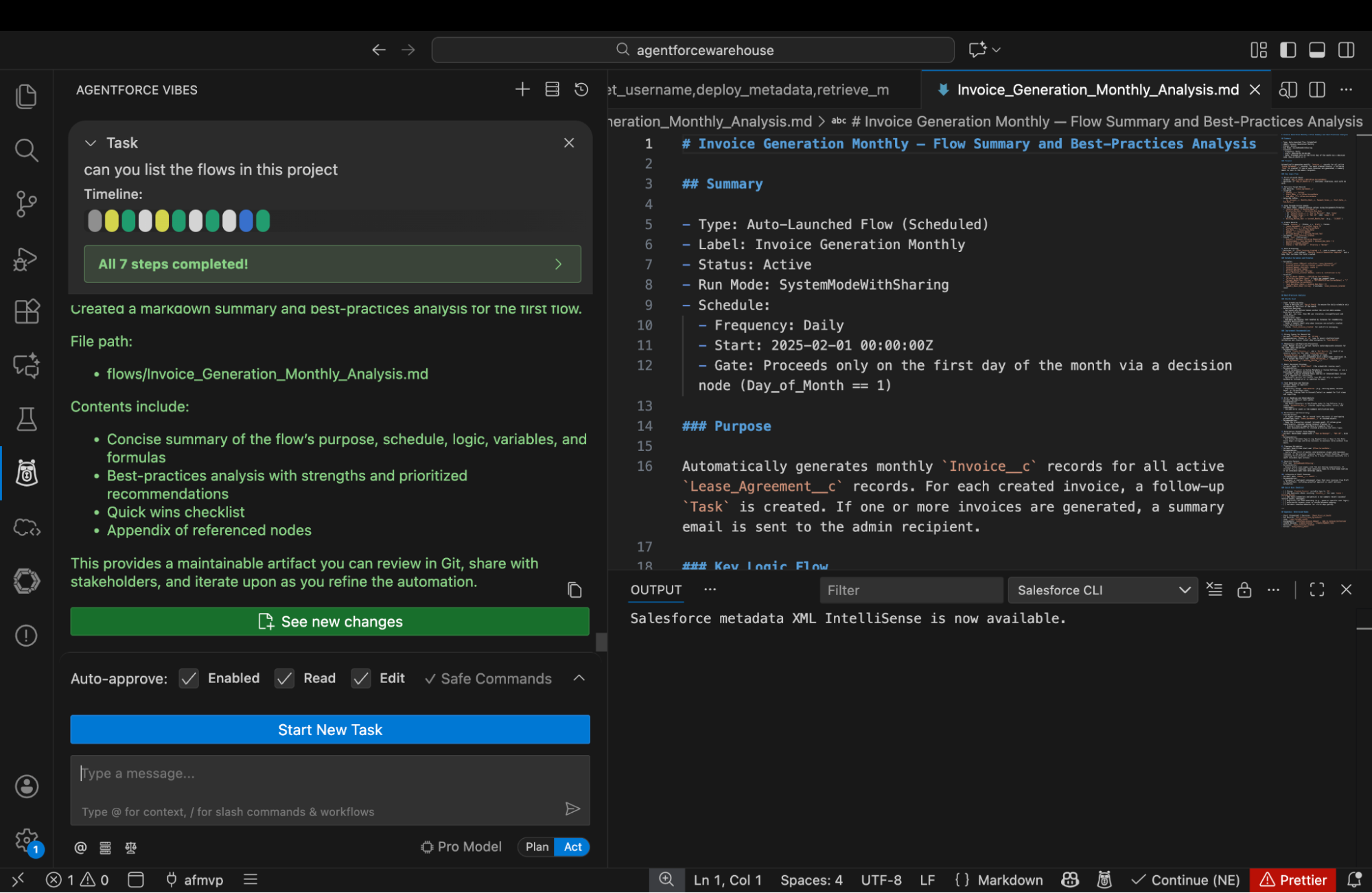 Markdown File created by Agentforce Vibes.