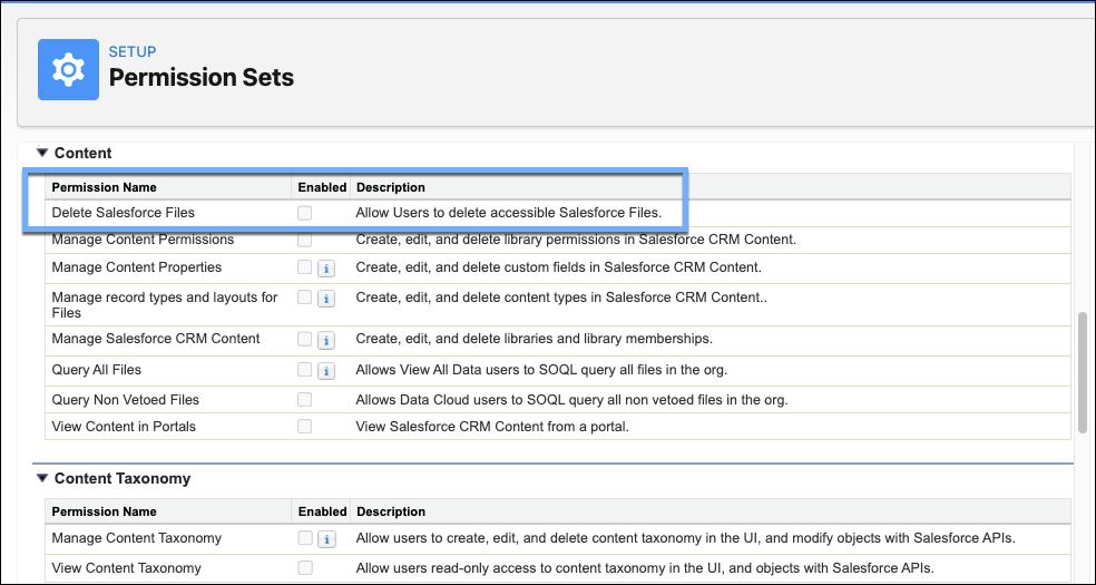 New Delete Salesforce Files permission in a permission set or profile.