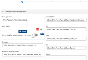 Creating form fields