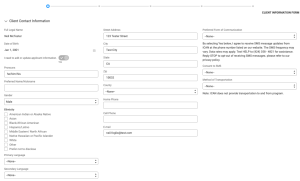 Fields are editable, toggle is disabled