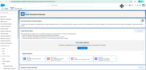 Enabling Salesforce channels