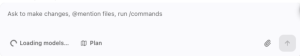 Models loading in the chat window in Agentforce Vibes IDE