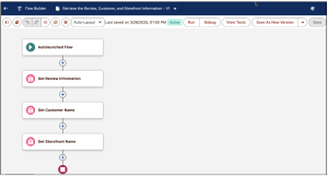 Flow Builder is now using the Cosmos Theme.