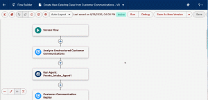 Ability to view information about the Agent Action right in Flow Builder.