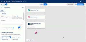 You can specify mock outputs in your Action and Subflow elements for testing purposes using Test Mode in Flow Builder.
