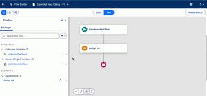 Test a primitive collection in Test Mode in Flow Builder.