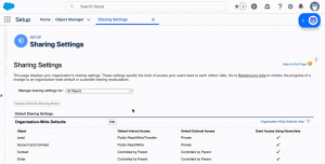 Keep manual shares when transferring records setting on Sharing Settings page allows you to retain the manual shares when you transfer record ownership