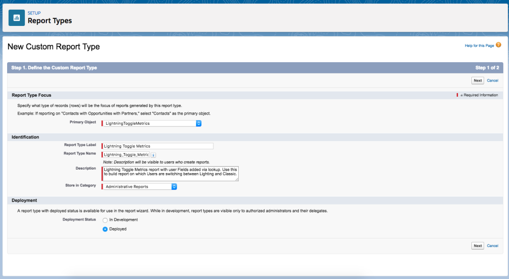 Use Custom Report Types to Analyze Lightning Usage - Salesforce Admins