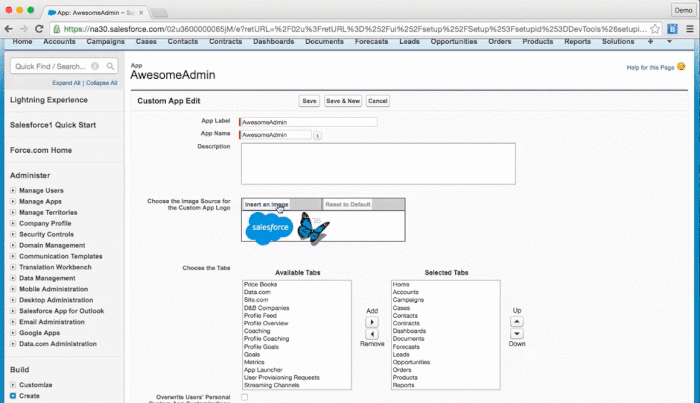 salesforce organization wide defaults